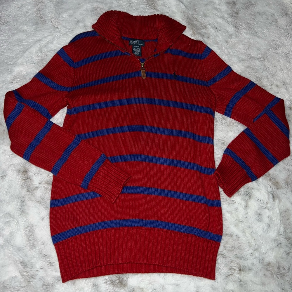 POLO RALPH LAURENT BOYS size L(14-16) red